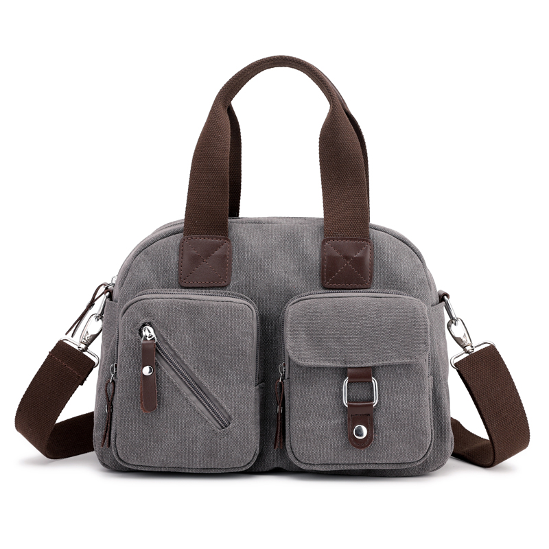 

Retro Multi-pocket Shoulder Bag