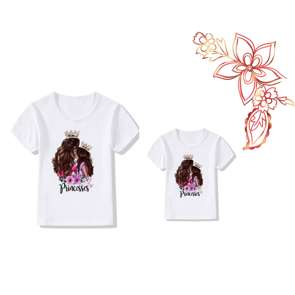 

Princess Print Matching T-shirts