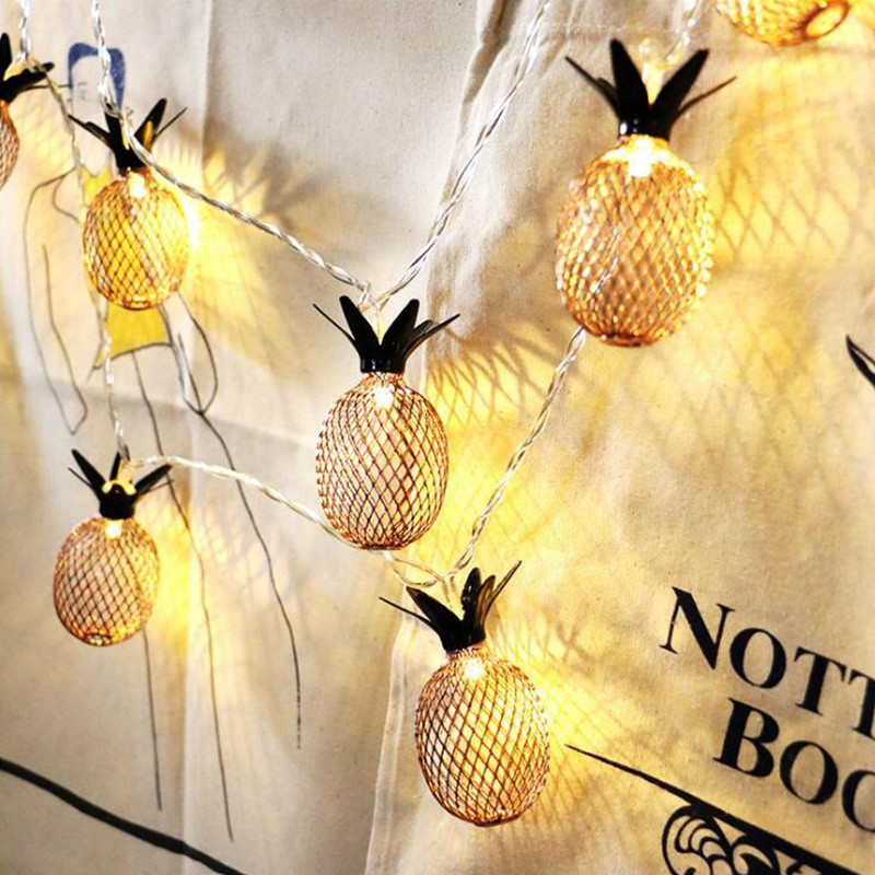

Vintage Pineapple Design LED Lights String Decoration