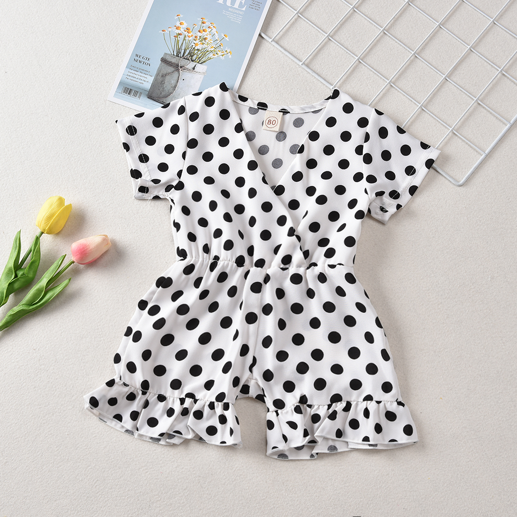 

Baby / Toddler Dotted Overalls