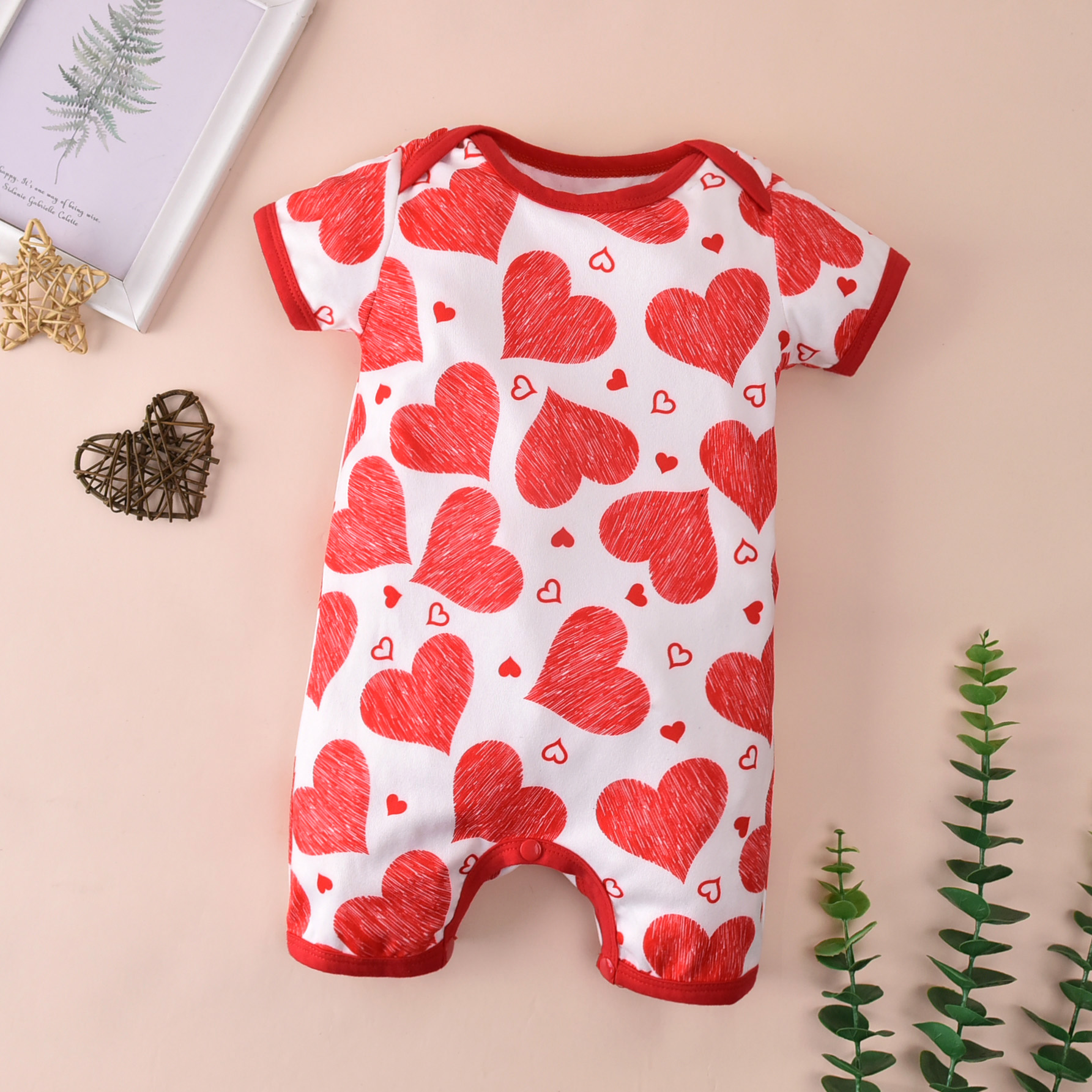 

Baby Heart Allover Bodysuit