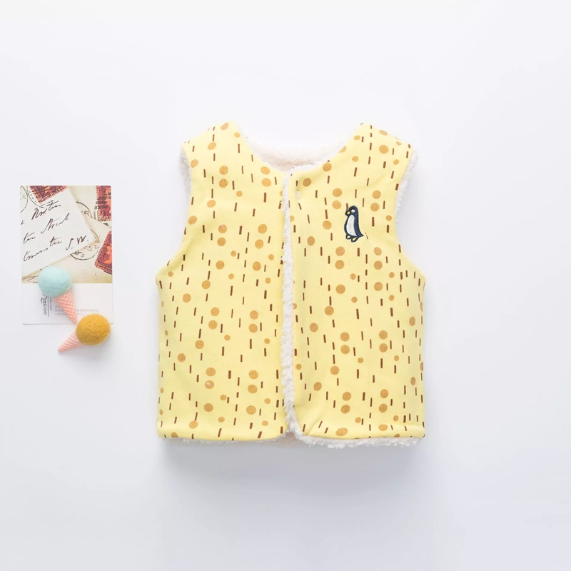 

Baby Girl casual Animal & Penguin Coat & Cotton Jacket
