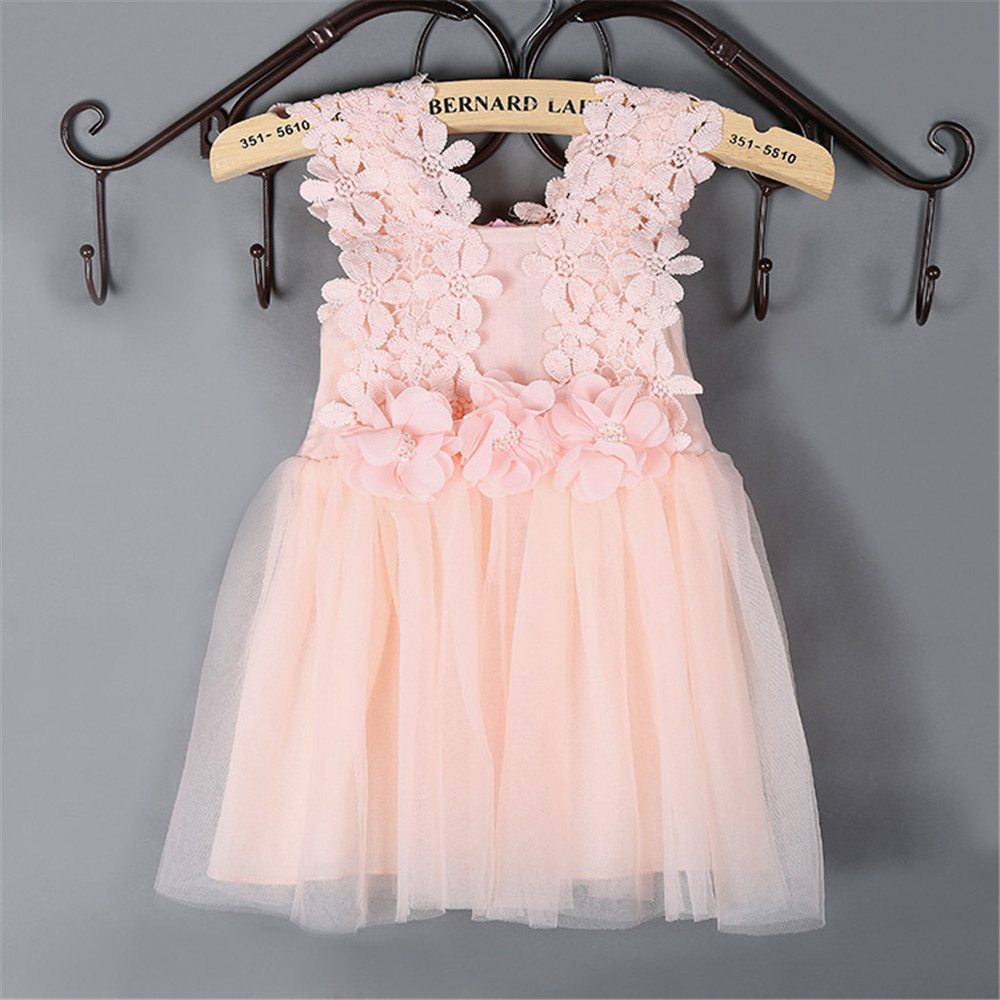 

Baby / Toddler Floral Lace Dress