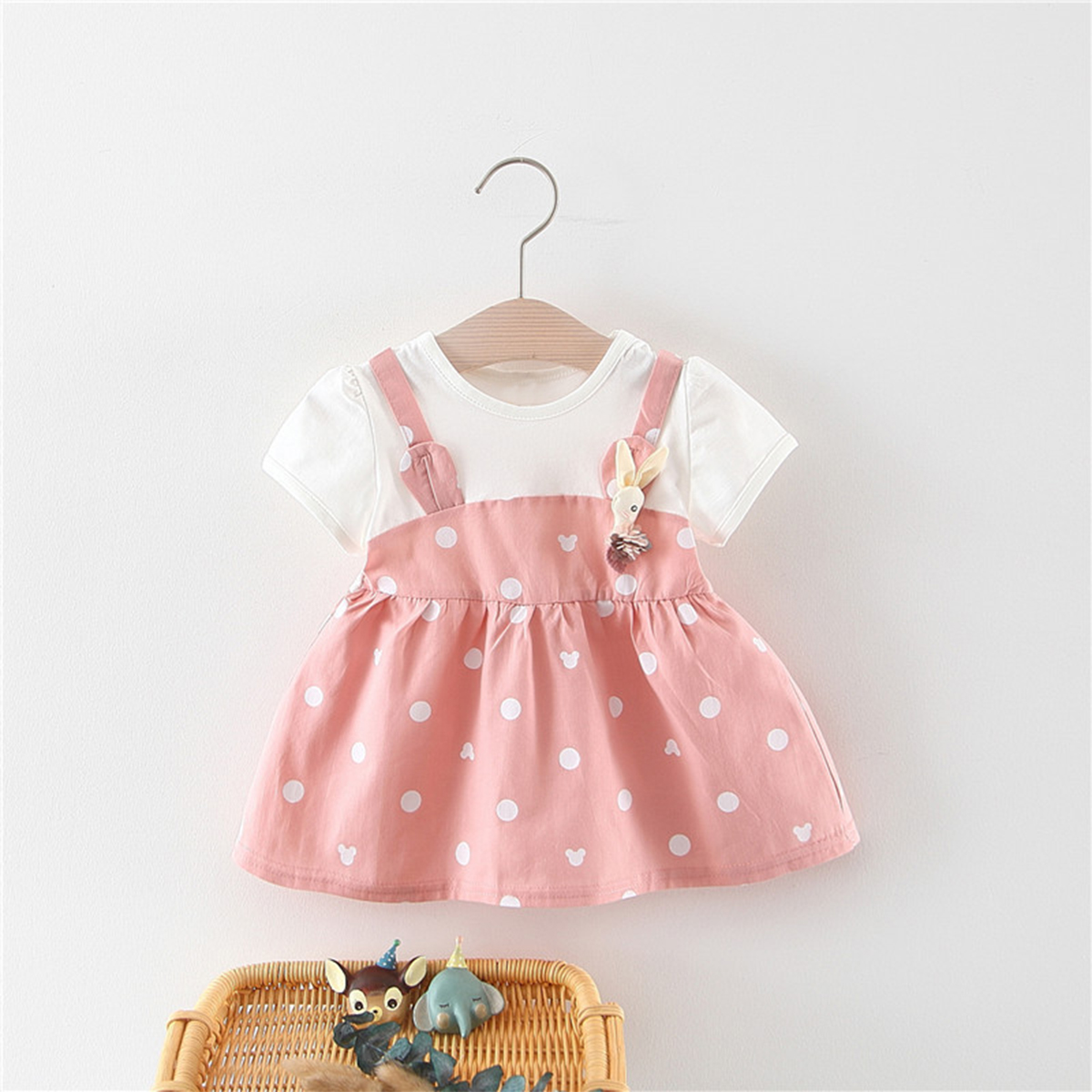 

Polka dots Dress for Baby Girl