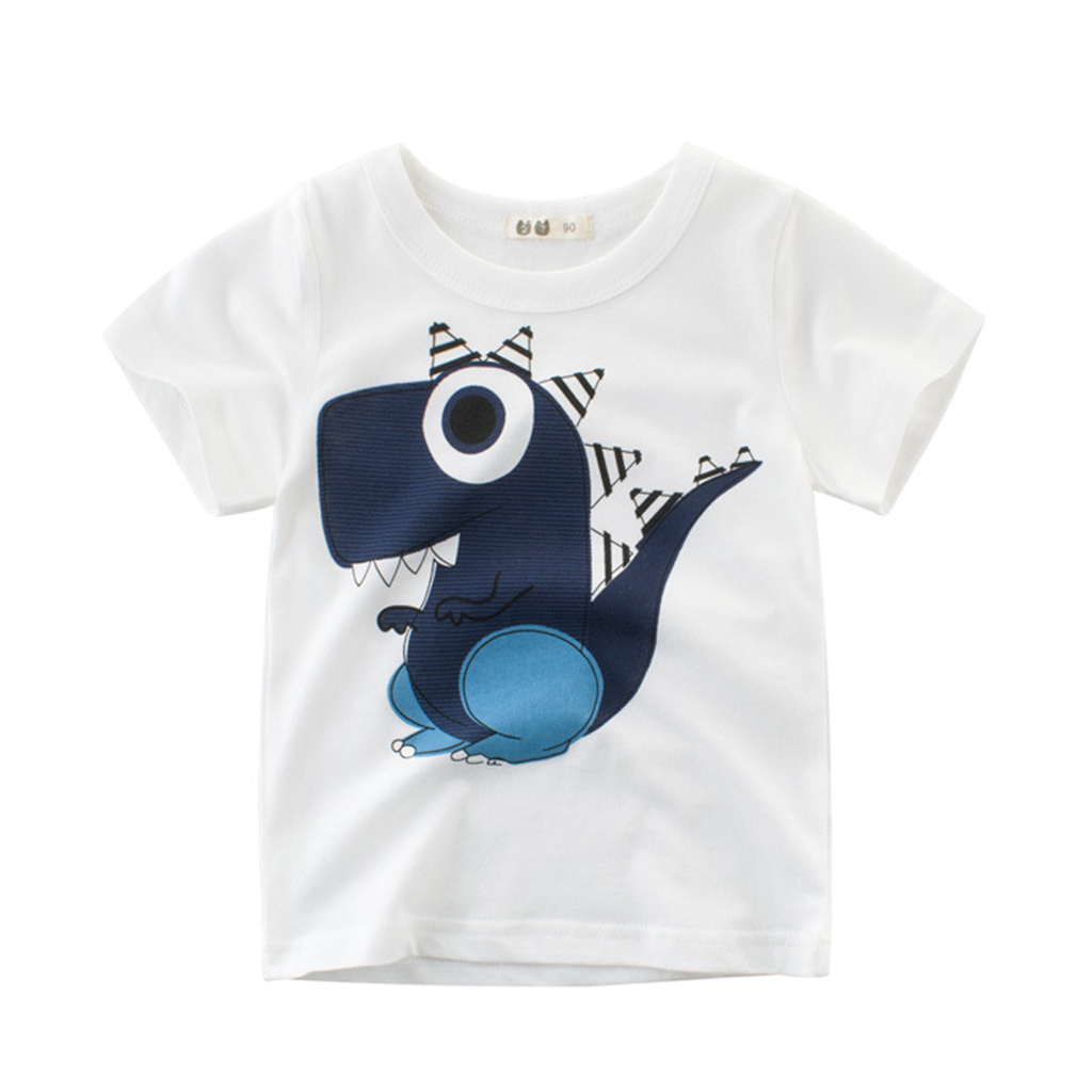 

Cartoon Animal Print Short-sleeve T-shirt