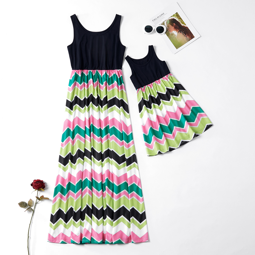 

Striped Vest Matching Dresses
