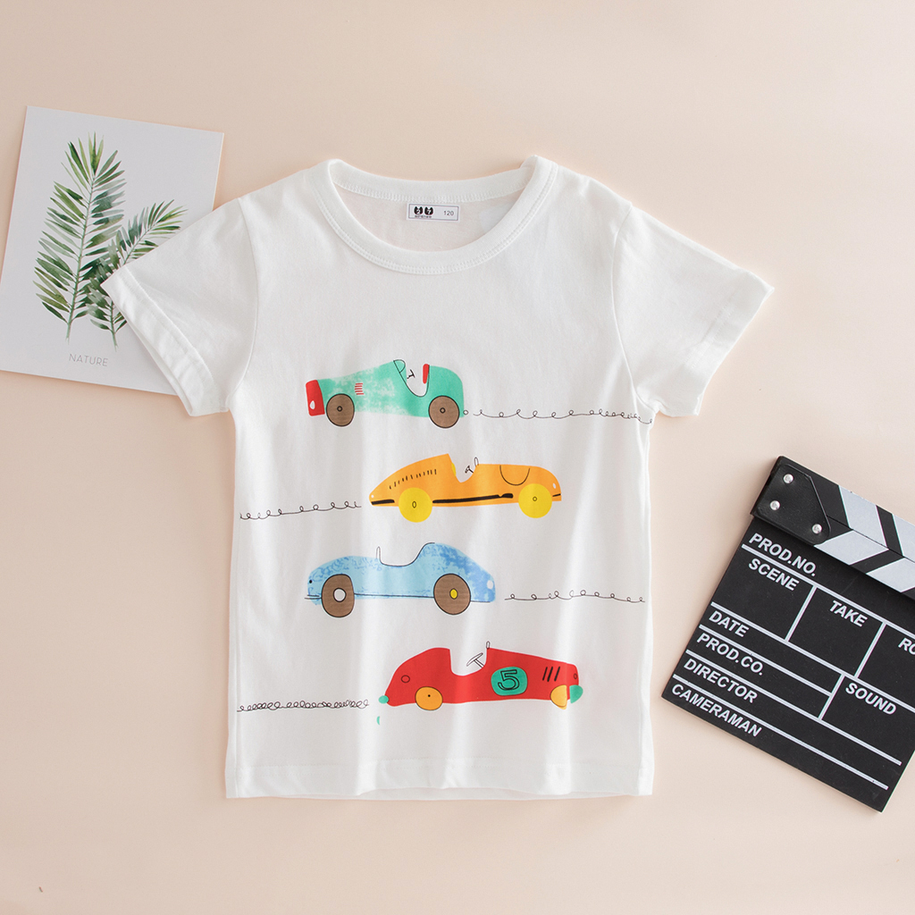 

Cool Printed Summer Tee in White