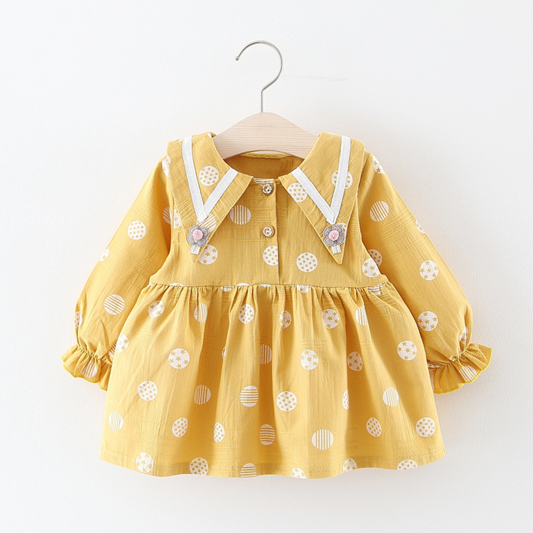 

Lovely Floral Dress for Baby Girl