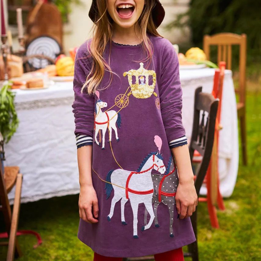

Stylish Fairy Tale Long-sleeve Dress