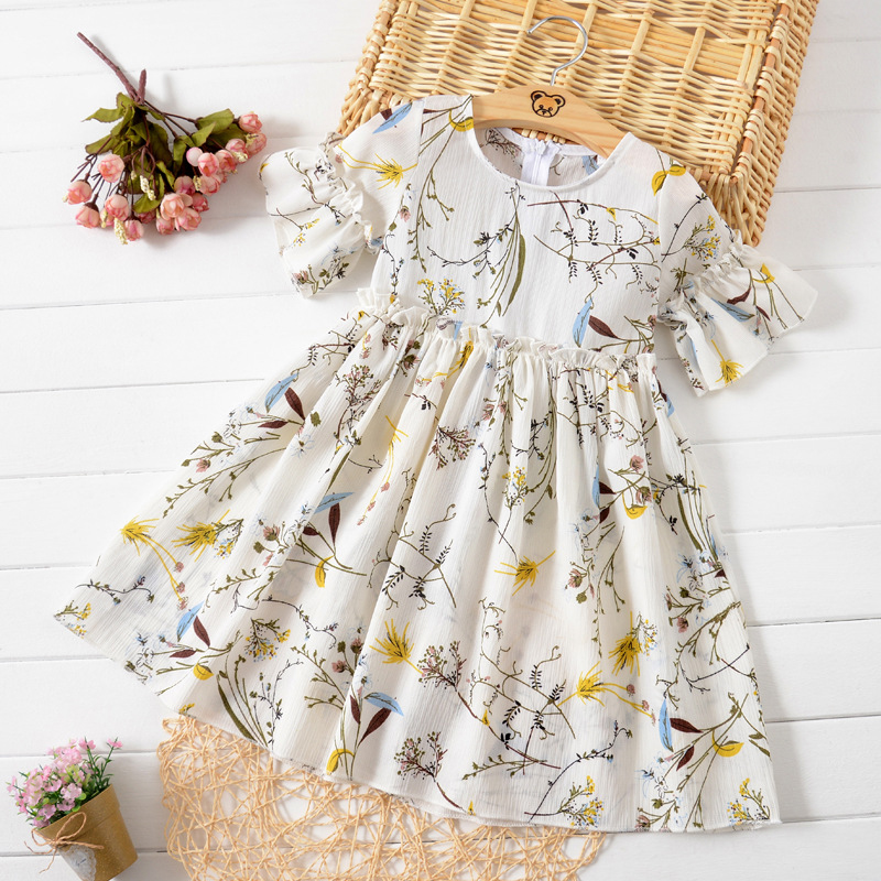 

Baby / Toddler Elegant Floral Dress