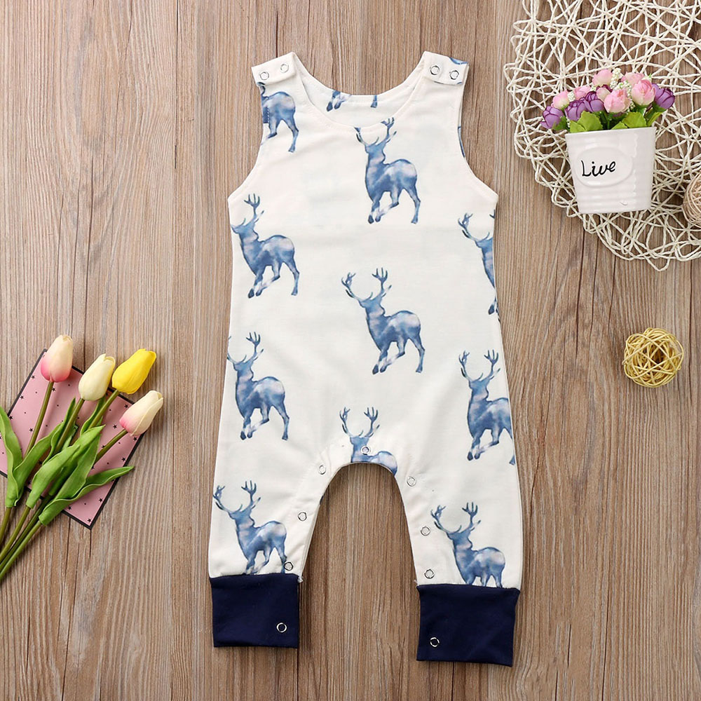 

Baby Deer Sleeveless Jumpsuit
