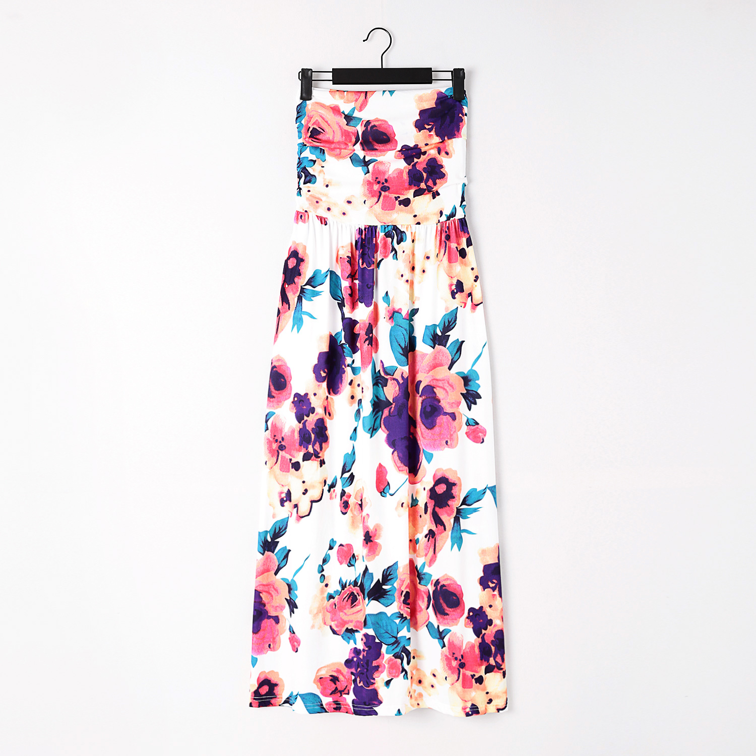 

Floral Printed Off Shoulder Dress