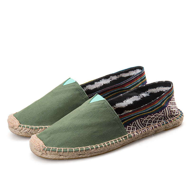 

Casual Colorblock Striped Flat Shoes