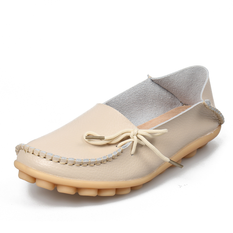 

Casual Bowknot Decor Flat Shoes