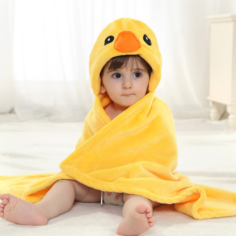 

Cartoon Design Baby Bathrobe