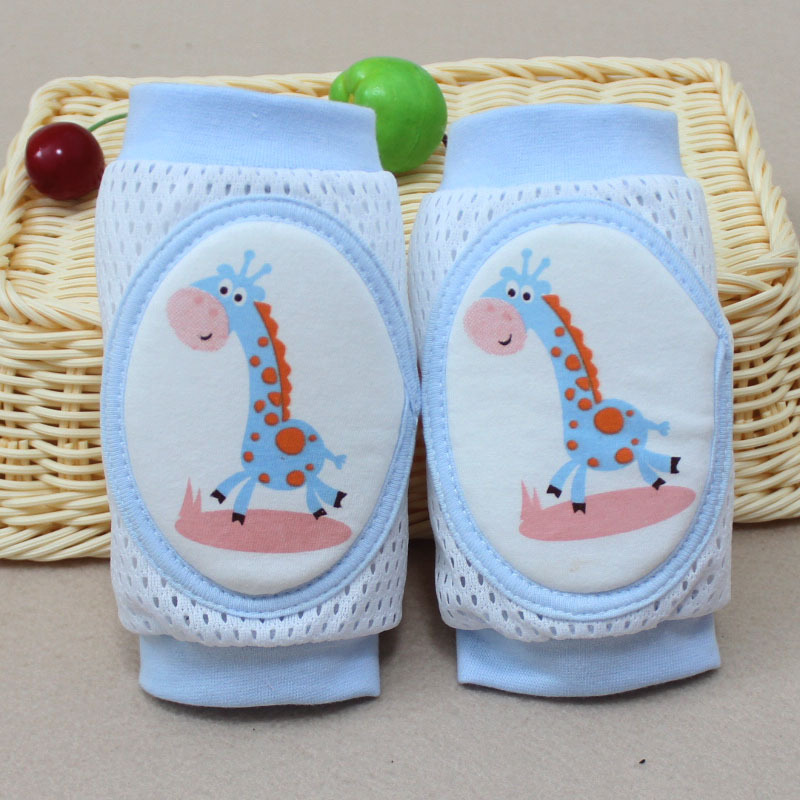 

1-pair Giraffe Print Anti-skid Baby Knee Protector
