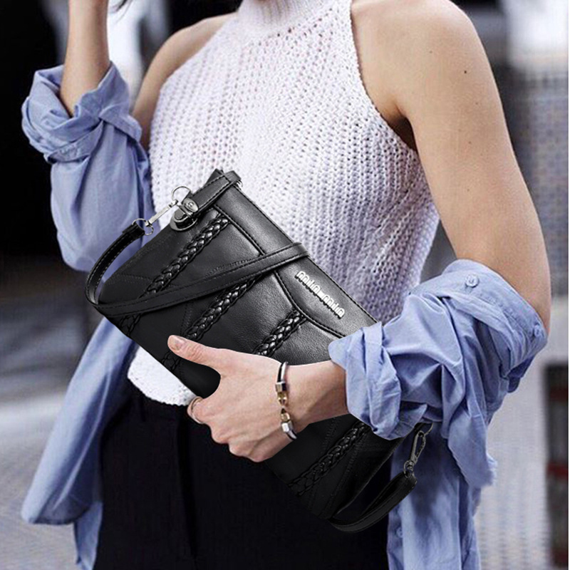 

Trendy Braiding Strappy Crossbody Bag