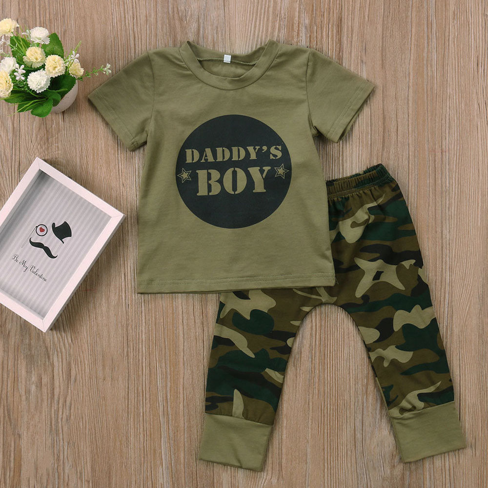 

Daddy's Girl/Boy Camouflage Outfit