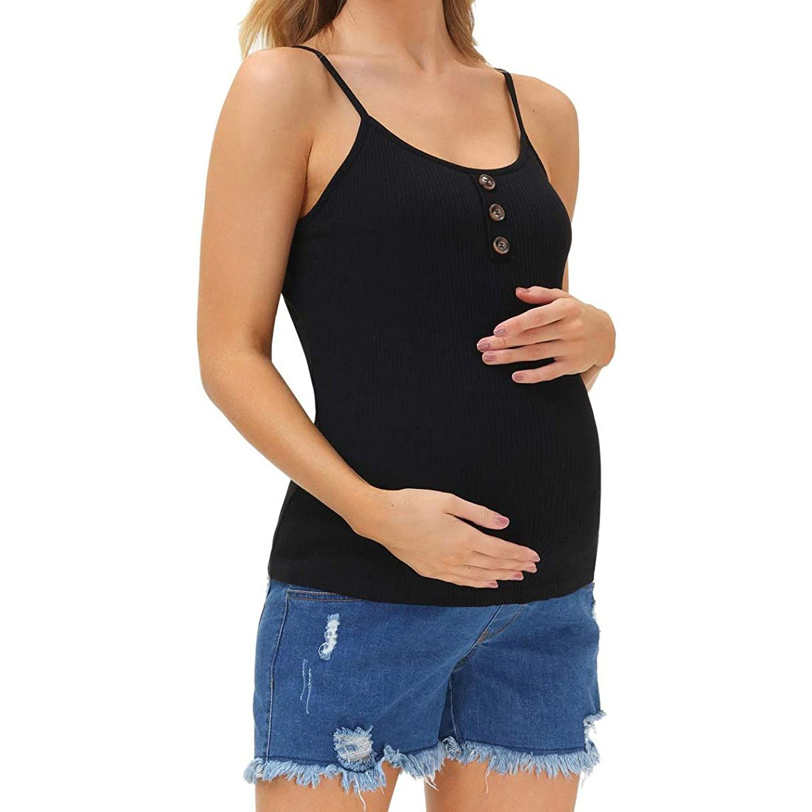

Maternity casual Print Cami Tank Tops