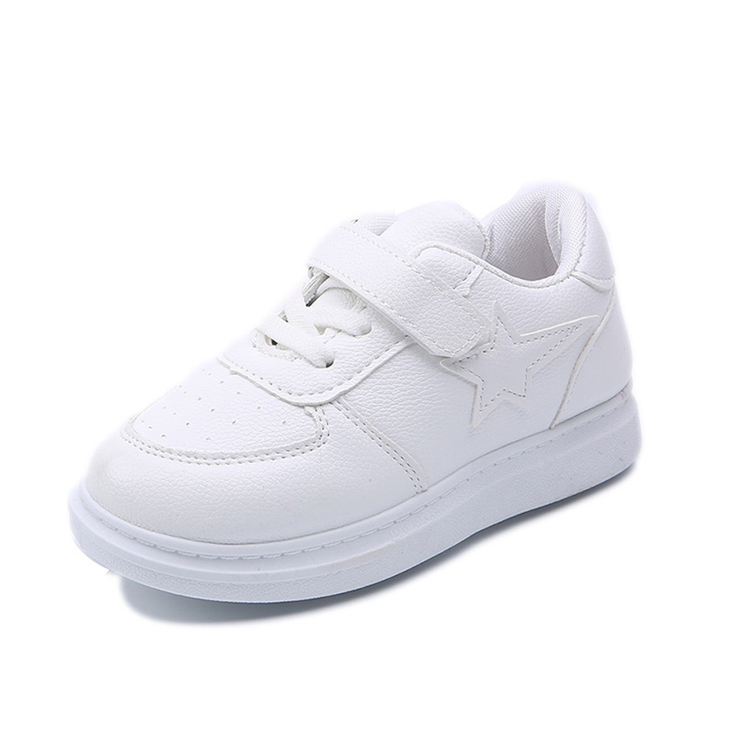 

Comfy Star Pattern Solid Sneakers