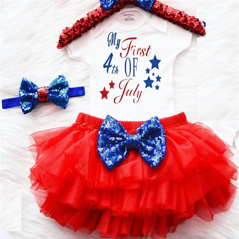 

Independence Day Bodysuit and Tulle Skirt Headband Set