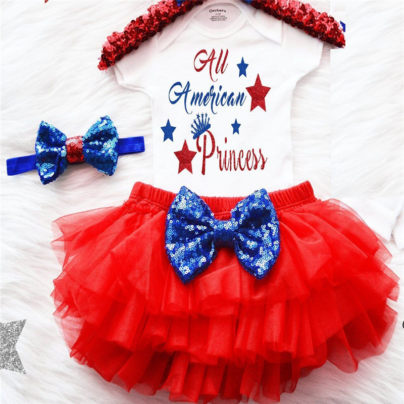 

Independence Day Bodysuit and Tulle Skirt Headband Set