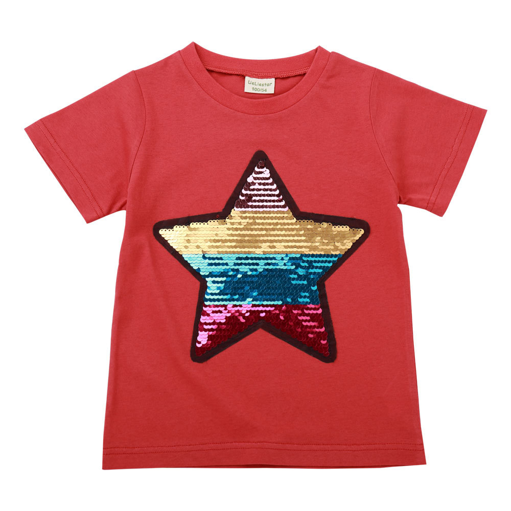 

Summer 100% Cotton Print Cartoon Short-sleeve T-shirt for Boy