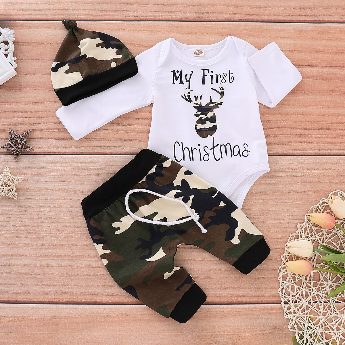 

Baby Boy Animal & Elk Baby's Sets