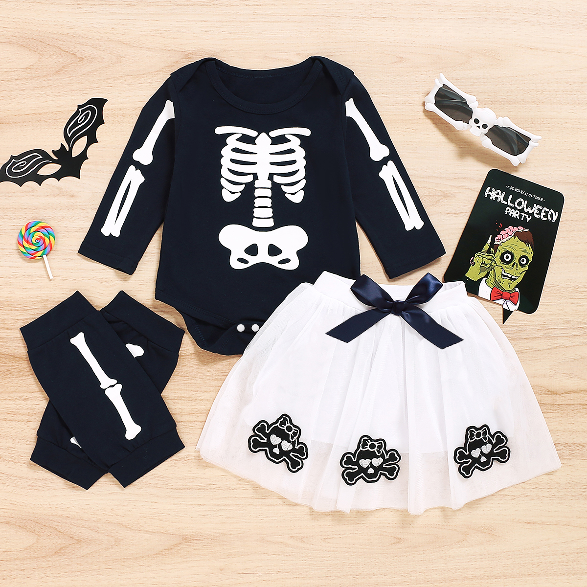 

Baby Girl Halloween Style Suit-dress