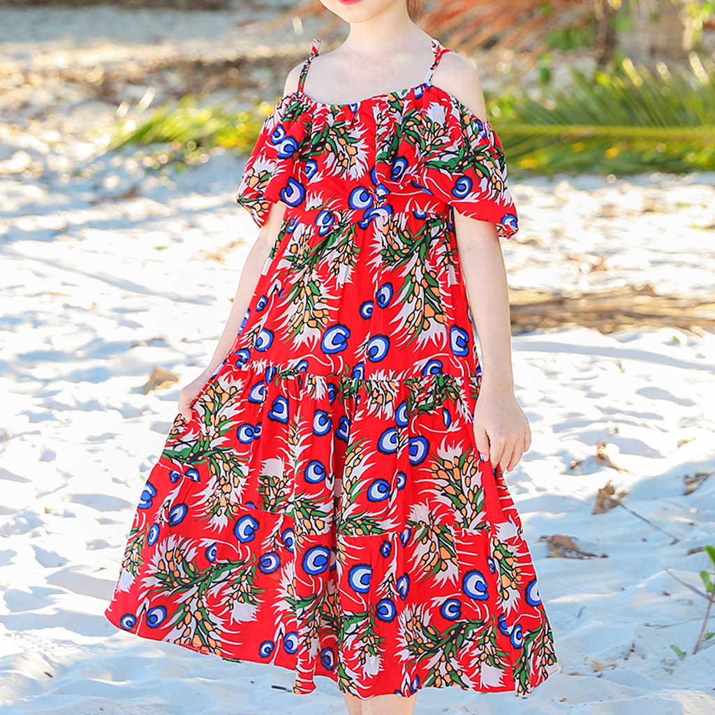 

Beautiful Floral Off Shoulder Maxi Dress