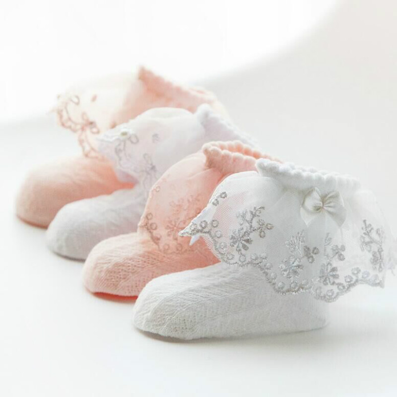 

Baby / Toddler Lace Breathable Princess Socks