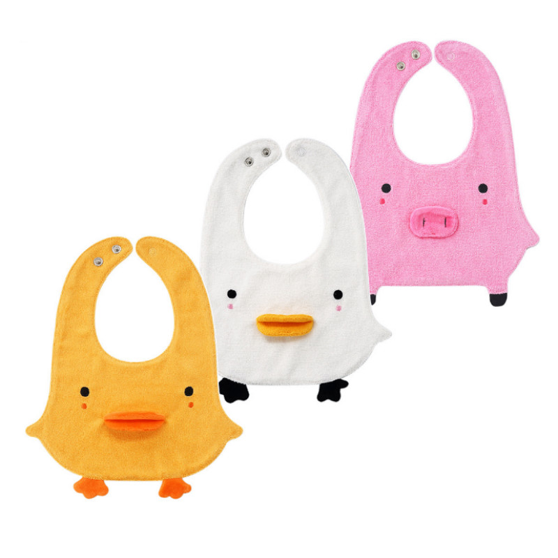 

1-pack Animal Design Cotton Bib