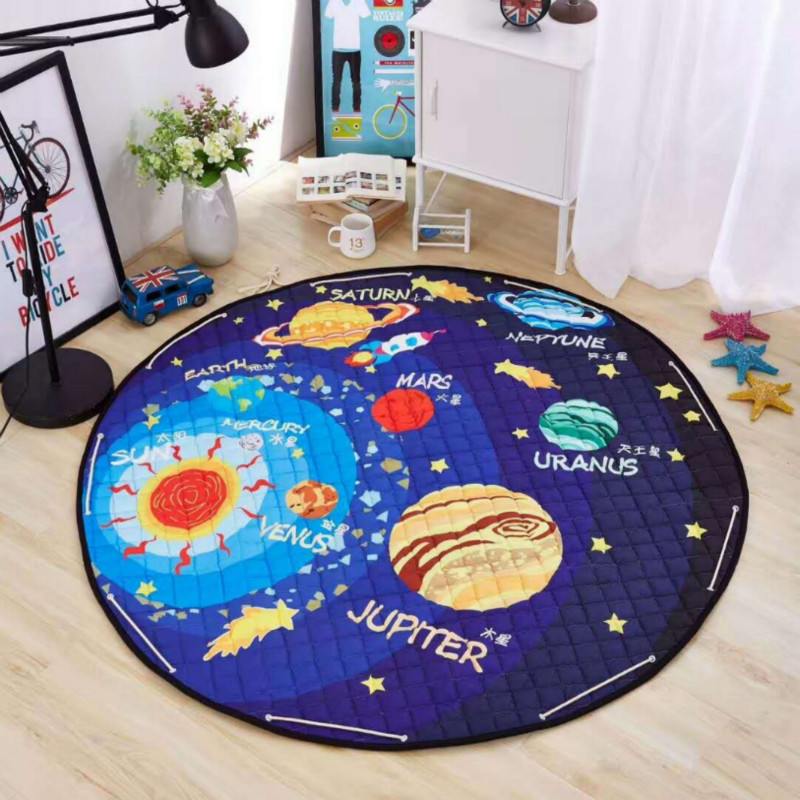 

Multi-functional Universe Print Baby Play Mat Storage Bag