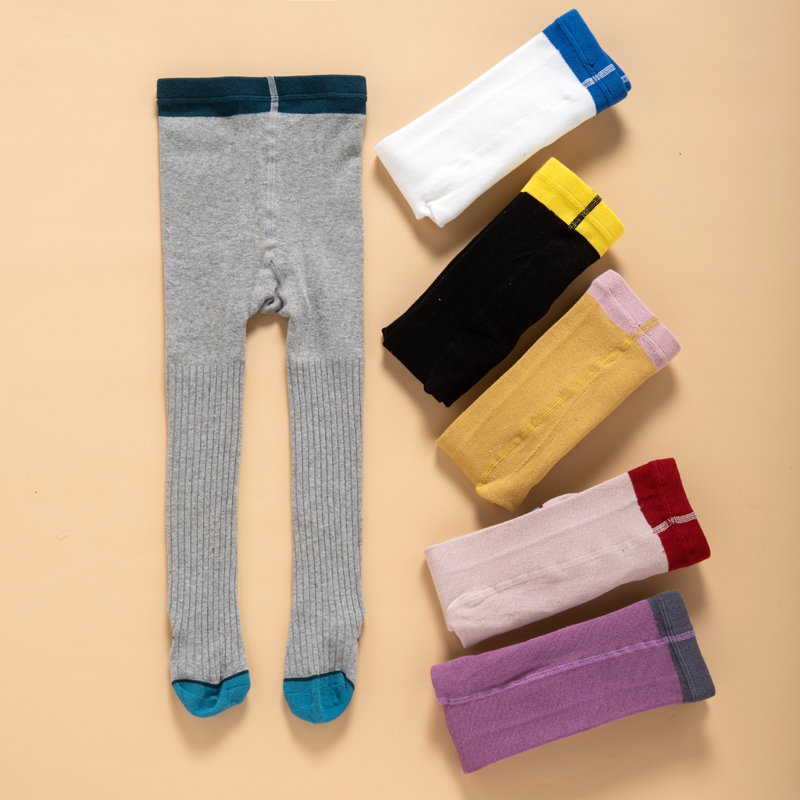 

Baby / Toddler / Kid Colorblock Knitted Pantyhose