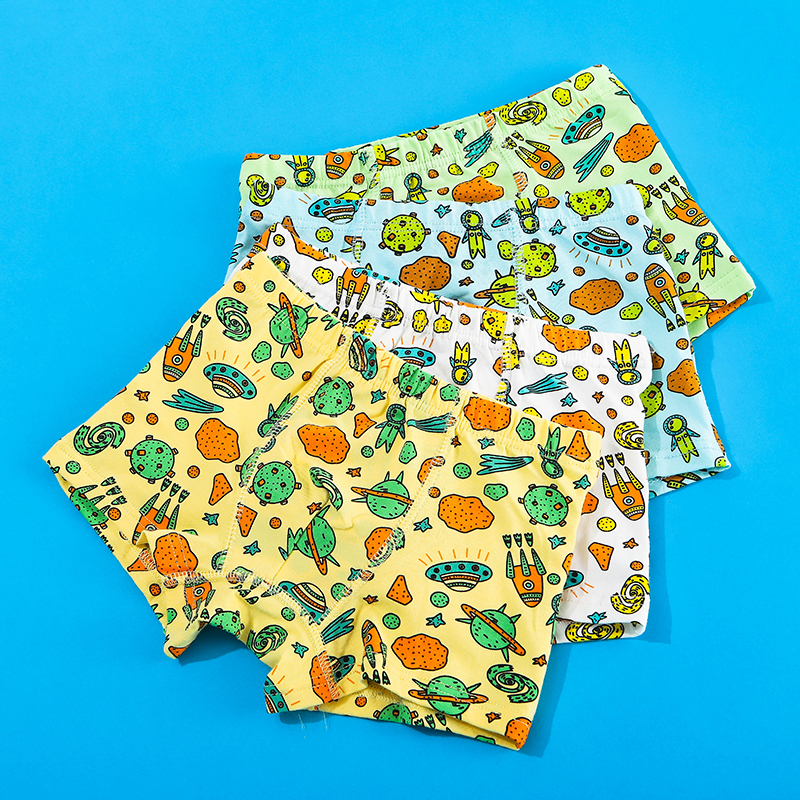 

4- Pack Baby / Toddler Boy Cartoon Underwear Set