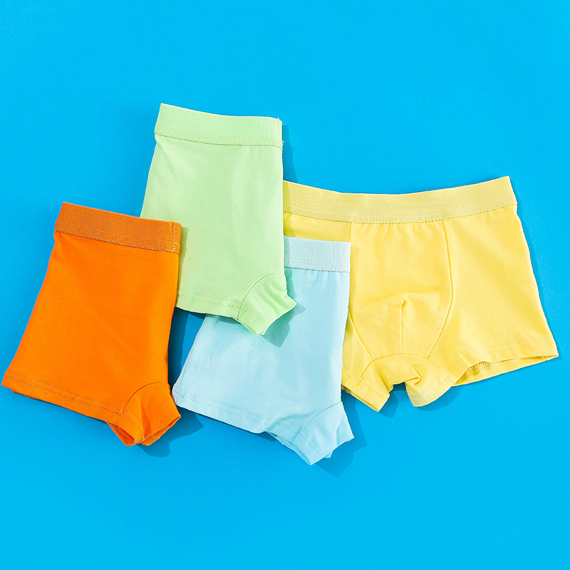 

4- Pack Baby / Toddler Boy Solid Underwear Set