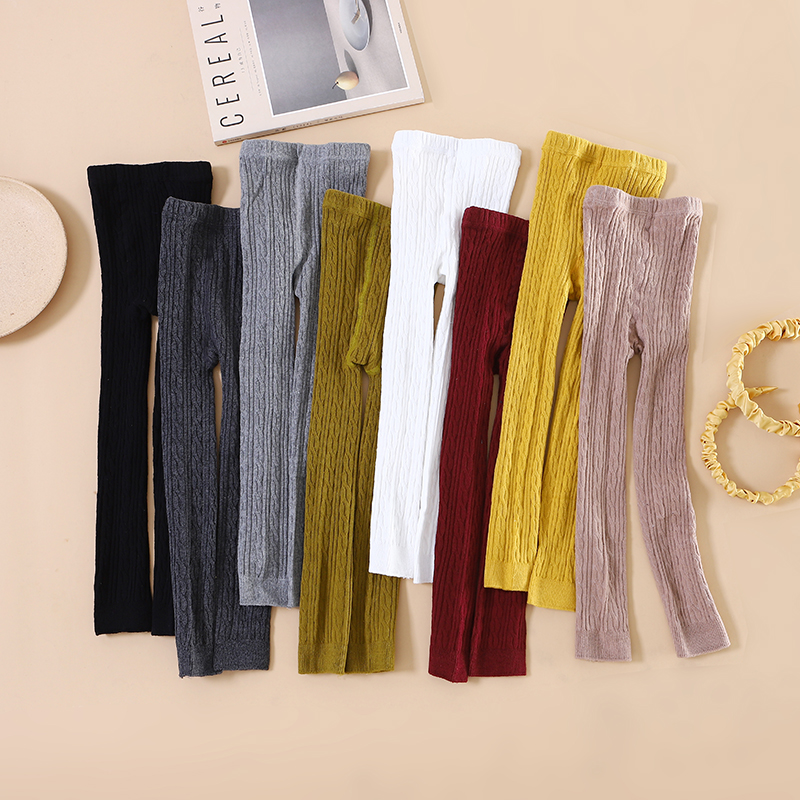 

Baby/Toddler Solid Tights Leggings