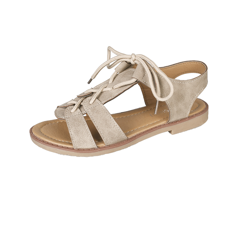 

Simple Solid Peep-toe Sandals