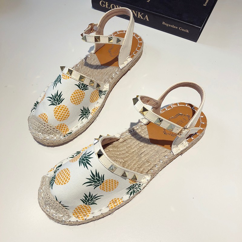 

Fresh Fruit Print Sandals