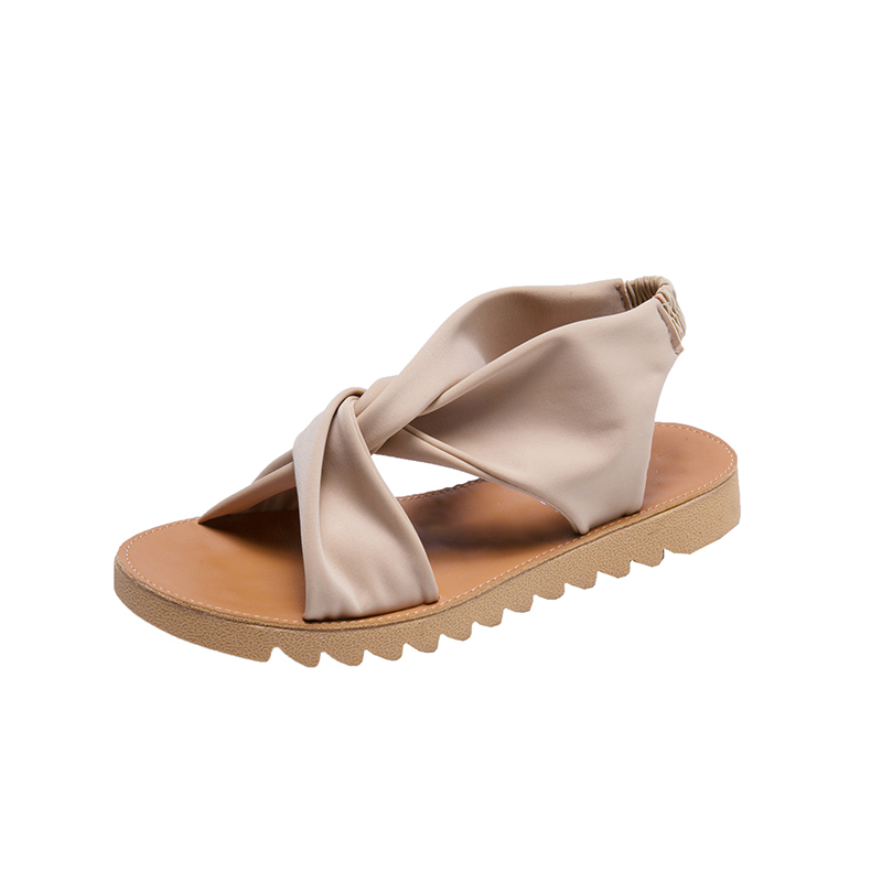 

Simple Crisscross Flat Sandals