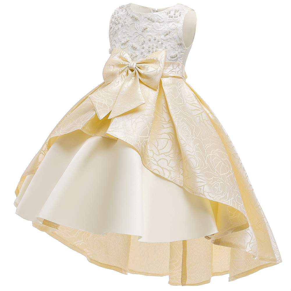 

Kids Girl Bowknot Party Dress