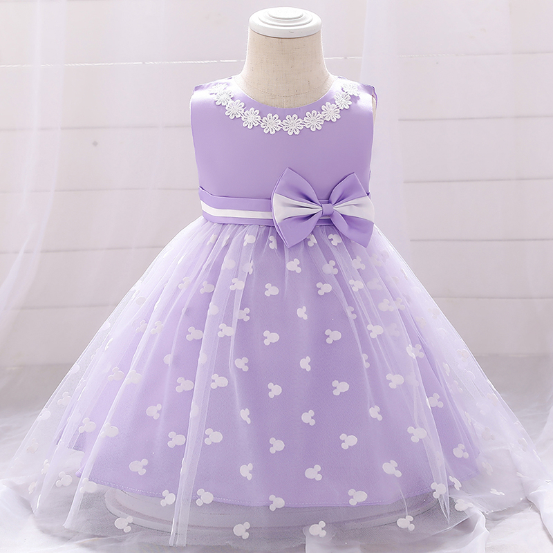 

1pc Baby Girl Cotton Sleeveless casual Floral Costumes & Formal Dresses & Tuxedos