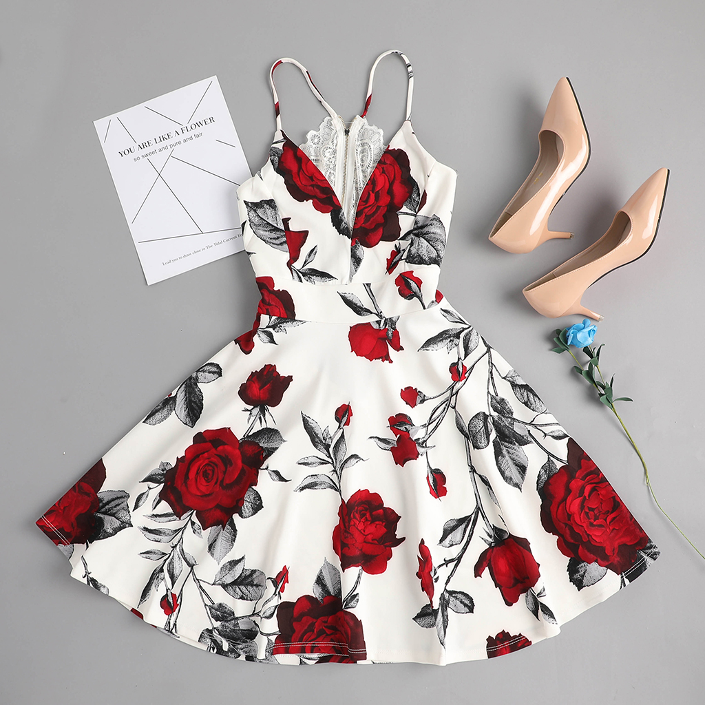 

Grace Rose Back Lace Dress