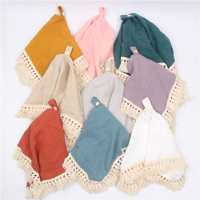 

Cotton Gauze Baby Security Blanket