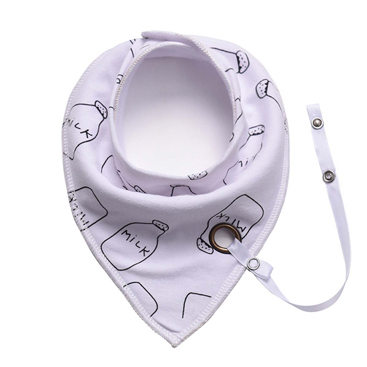 

1-pack Double-layer Bib with Hole