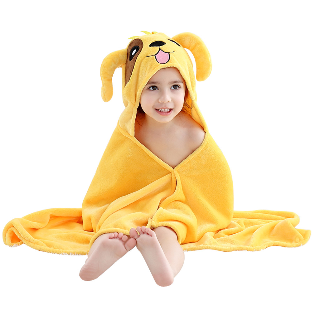 

Cartoon Dog Design Blanket Bath Towel