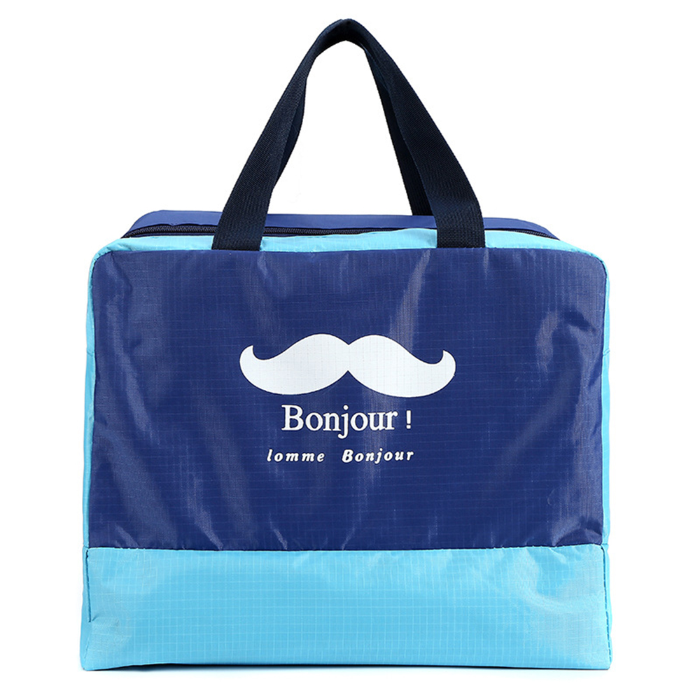 

Waterproof Beard Print Large Capacity Travel Storage Bag