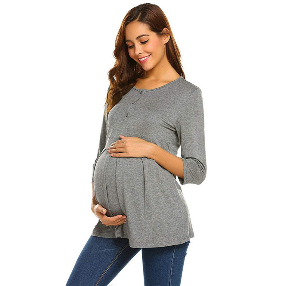 

Maternity Nursing 3/4 Sleeve Top