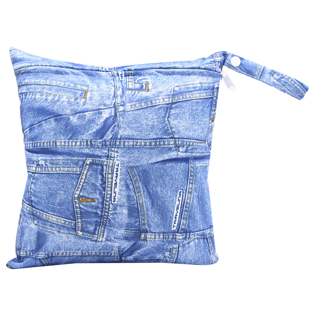 

Denim Waterproof Hanging Cloth Diaper Wet/Dry Bags