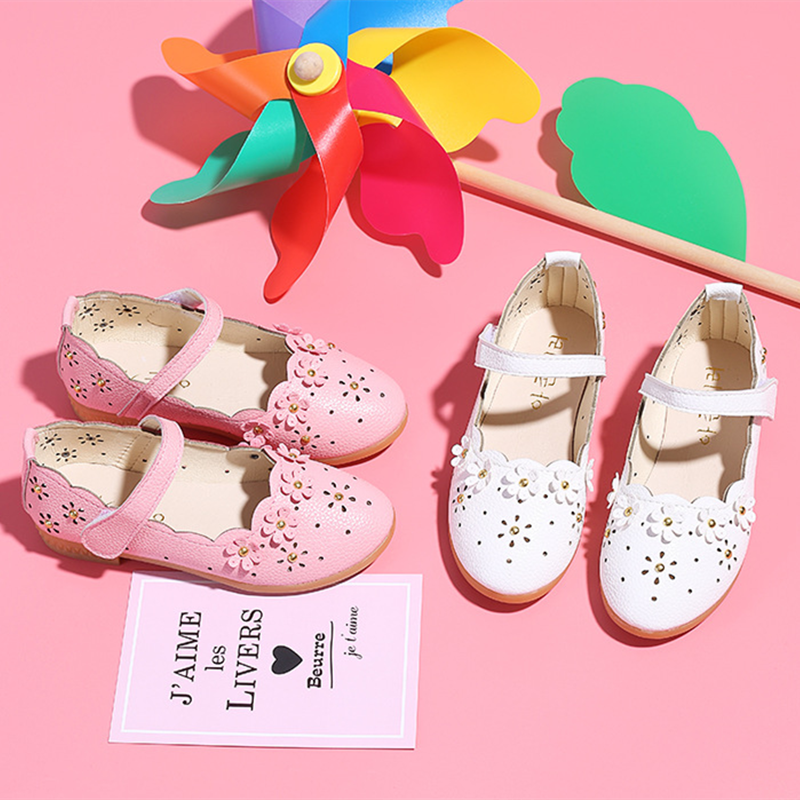 

Baby/ Toddler Girl's Flower Decor Hollow-out Shoes